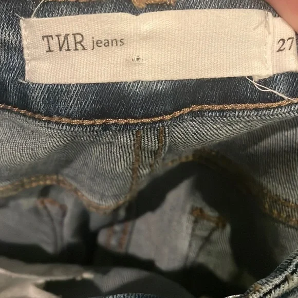 TNR Distressed denim jeans, size 27 - Picture 7 of 8